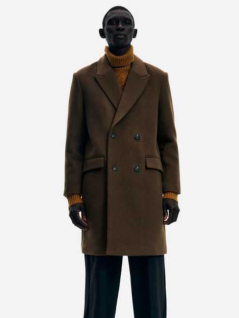 НОВА ЦЕНА! Ново мъжко вълнено палто Reserved XL