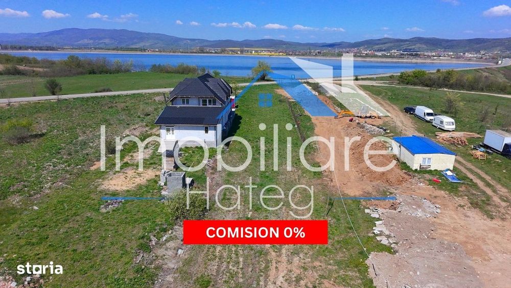 Teren intravilan – Hateg (zona baraj) | 1.909 mp | Front stradal 18 ml