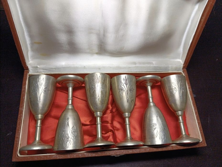 Рюмки Серебро СССР 875 проба