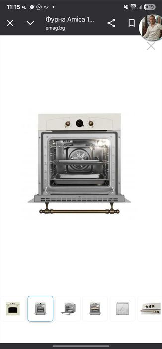 Ретро Фурна Amica за вграждане