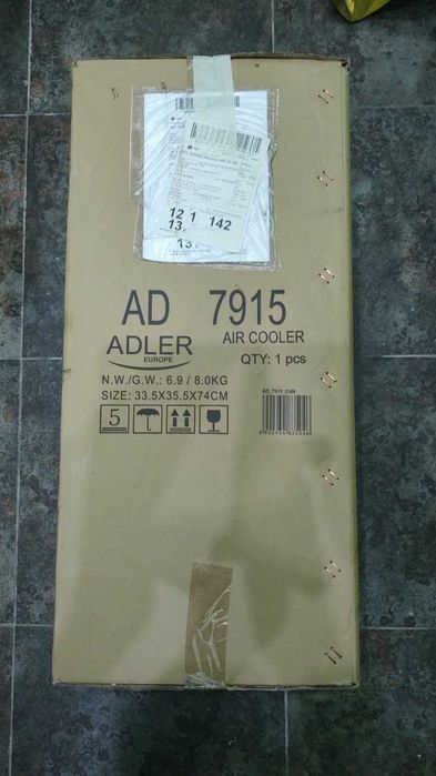 Мобилен охладител Adler AD 7915 закупен и не е ползван въобще, отваря
