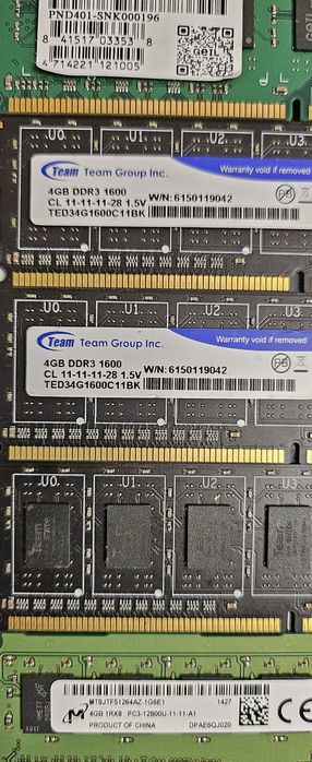 Оперативы ддр3 1600 8/4 гб