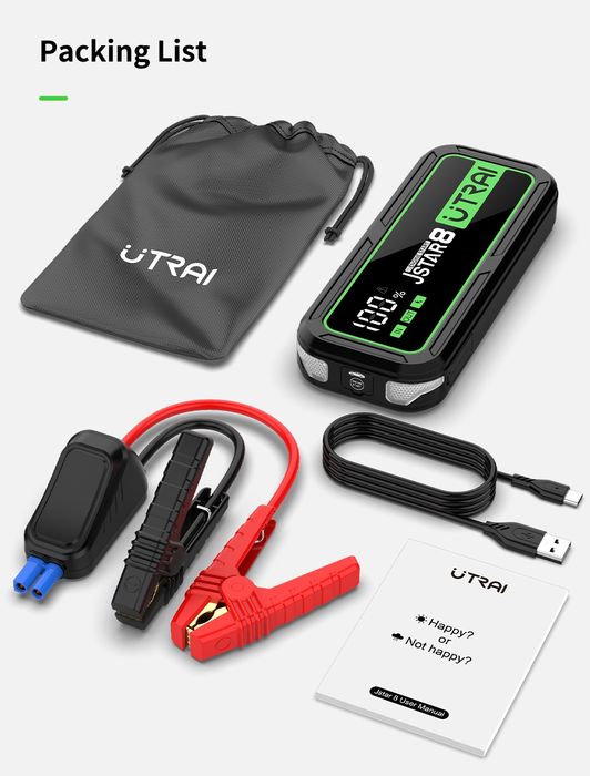 UTRAI 3000A Car Jumper Starter / Power Bank