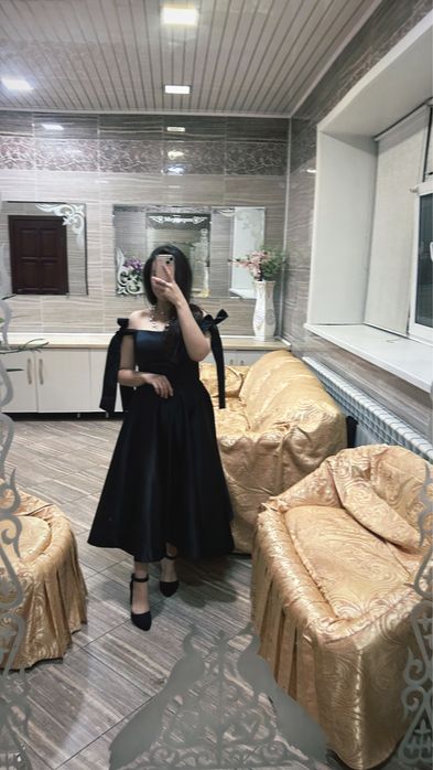 Платье черное на выпускной