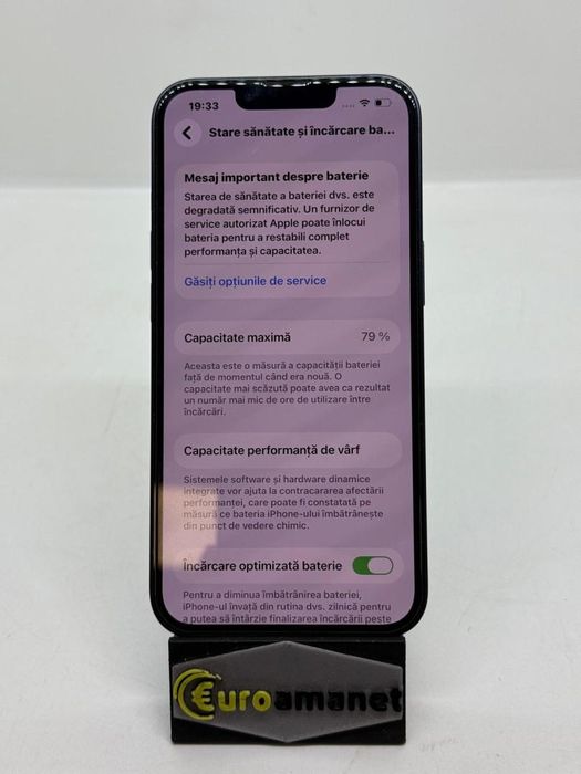 Telefon mobil Apple iPhone 13, 128GB, 5G, Midnight -A-