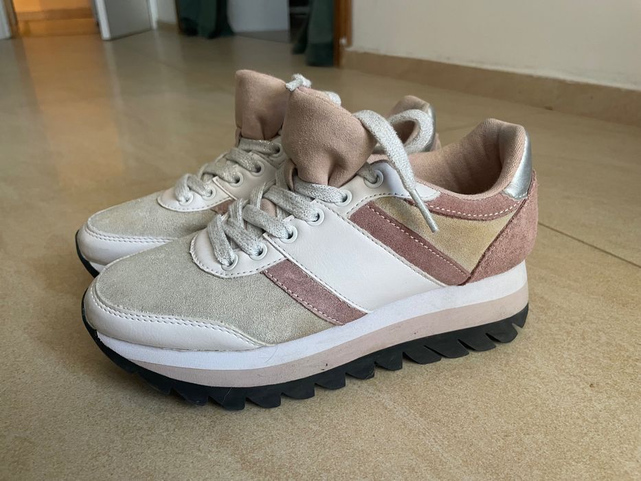 Розови маратонки Zara , номер 35