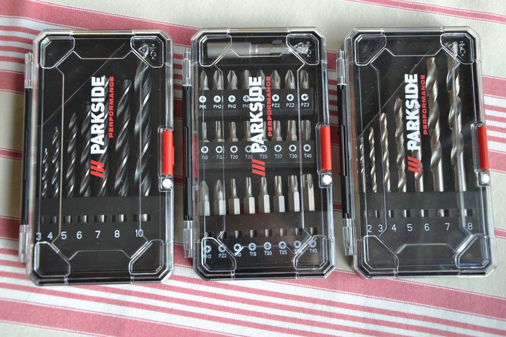 Свредла и накрайници Parkside Performance 39 броя