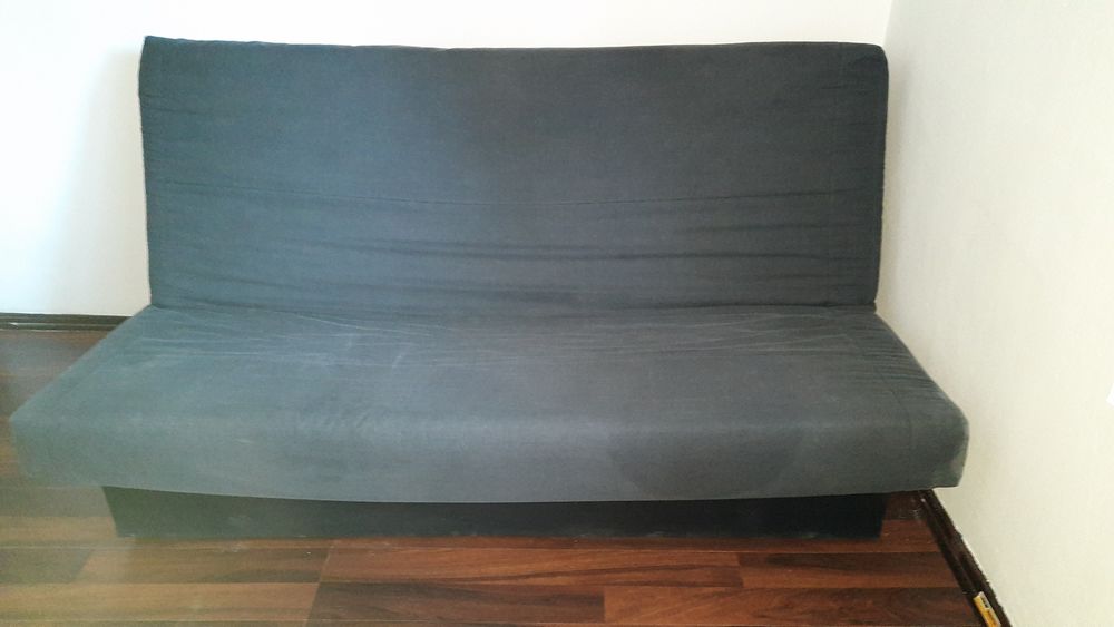 Canapea pat extensibil cu lada depozitare 190x130cm, stare ok