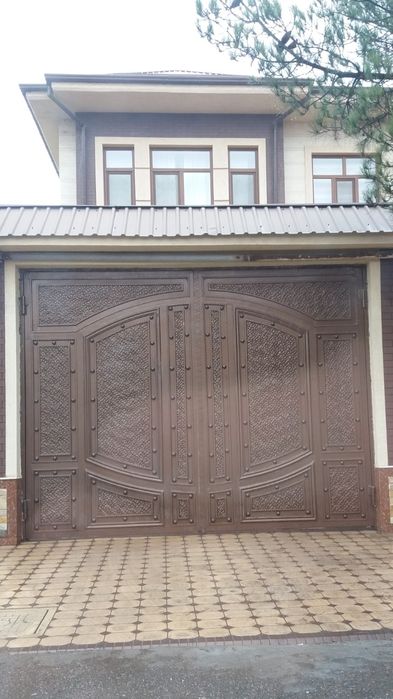 Покраска ворот быстро и качественно