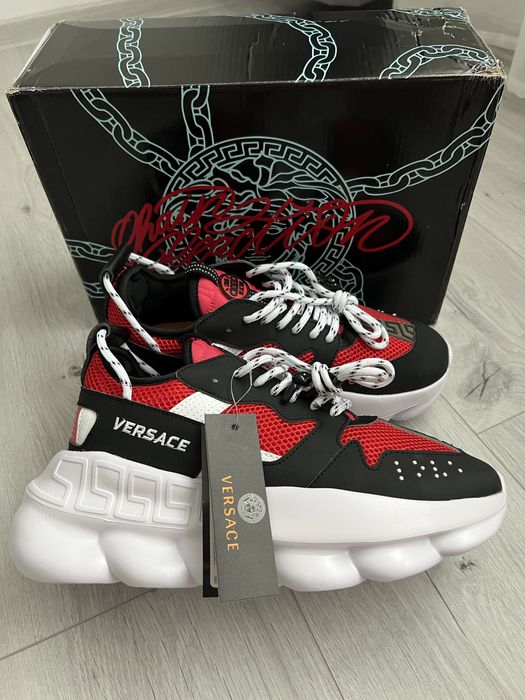 Versace Chain Reaction Black/ Red 43