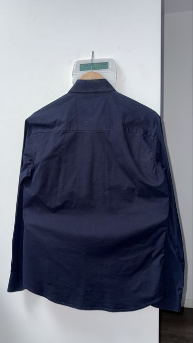 Cămașă bărbați, Tommy Hilfiger, L, slim fit, albastră