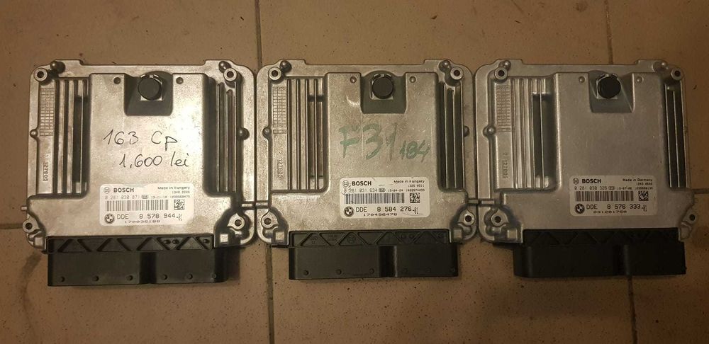 Kit pornire ECU CAS BMW F10 F30 F25 F20 N47D20C DDE 8513242 8518477 8584276 8576333 8578944 8518424 8513184