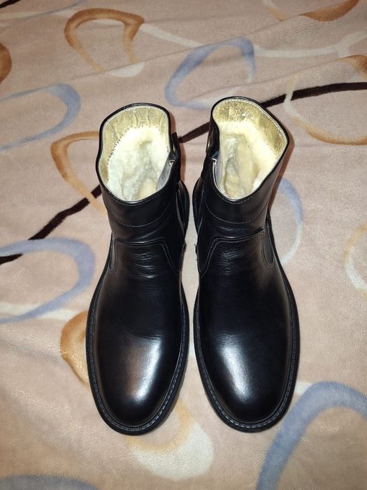 Сапоги натуральный кожа