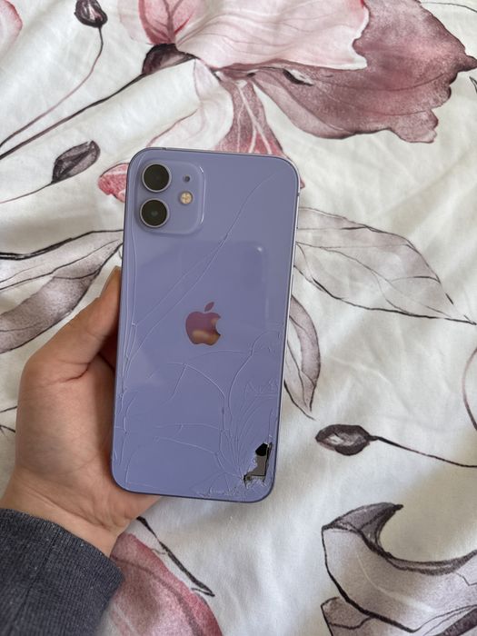 Iphone 12 mini лилав