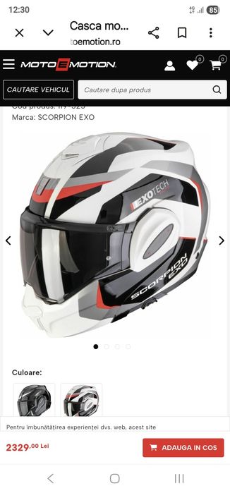 Casca moto Exotech SCORPION