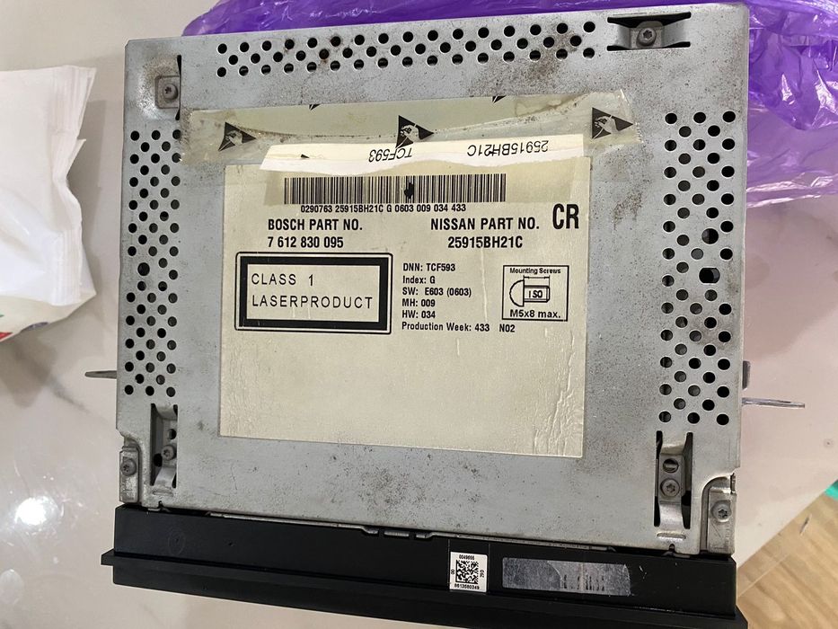 Магнитола на Ниссан кашкай