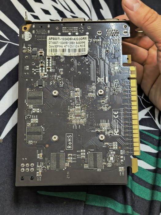 Видеокарта GTX 650ti