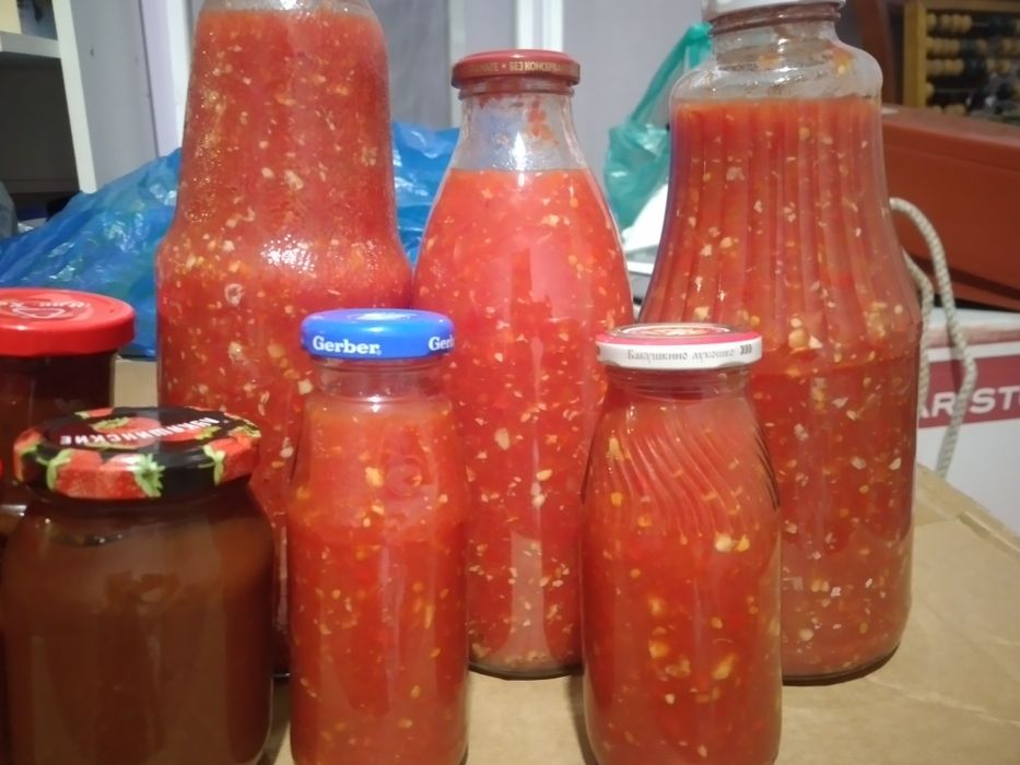 Огонёк и кетчуп. Рядом с Каргу.