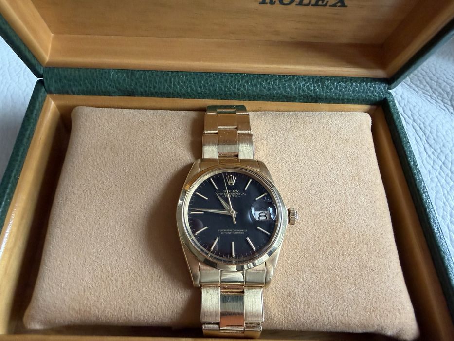 Rolex 34 mm full gold vintage