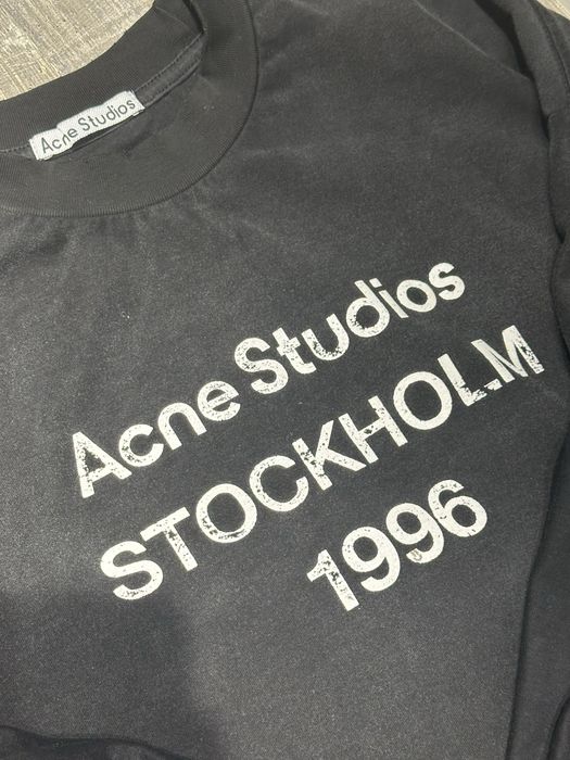 acne studios black longsleeve