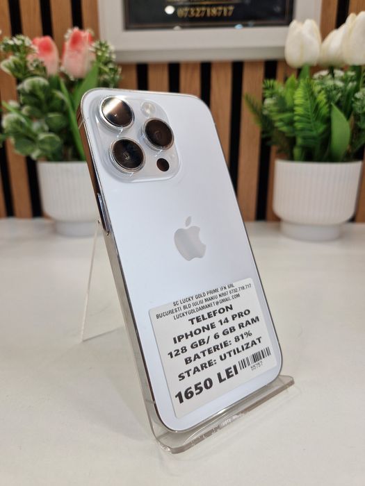 Iphone 14 Pro 128GB / 6GB RAM 81% Baterie Garantie! #55757