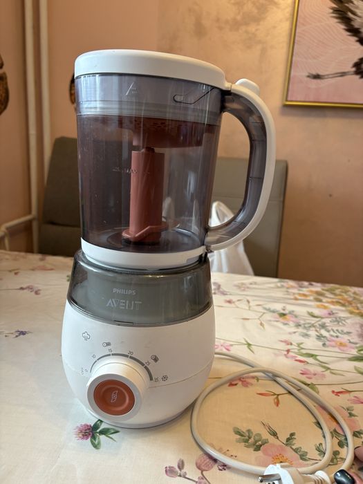 Уред за готвене на пара philips avent 4в1