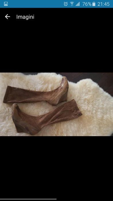 Cizme piele naturala