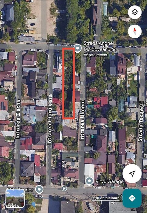 Teren 737 mp - Progresul