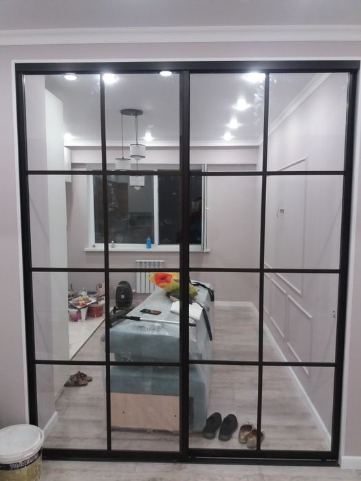 Раздвижные двери перегородки