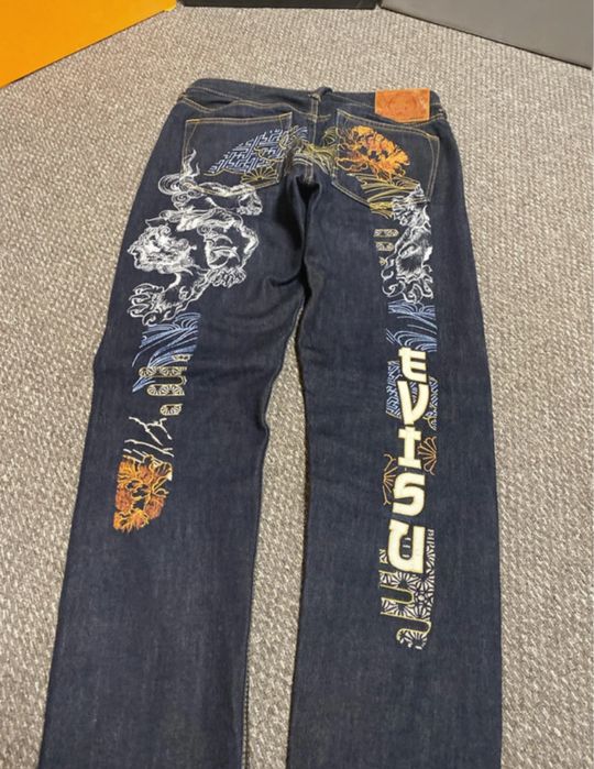 Blugi Skinny Evisu Big Daicock marime fit S