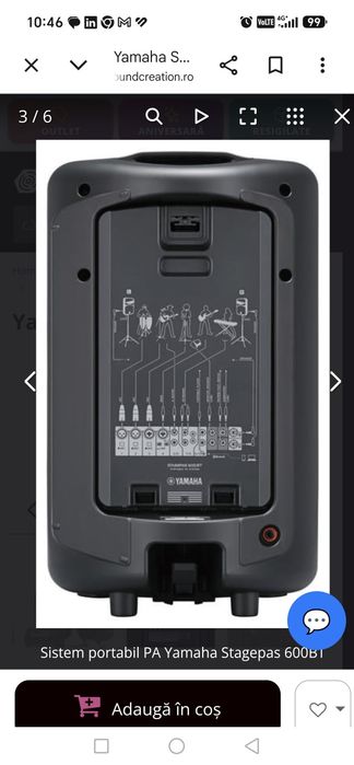 Yamaha StagePass 600BT