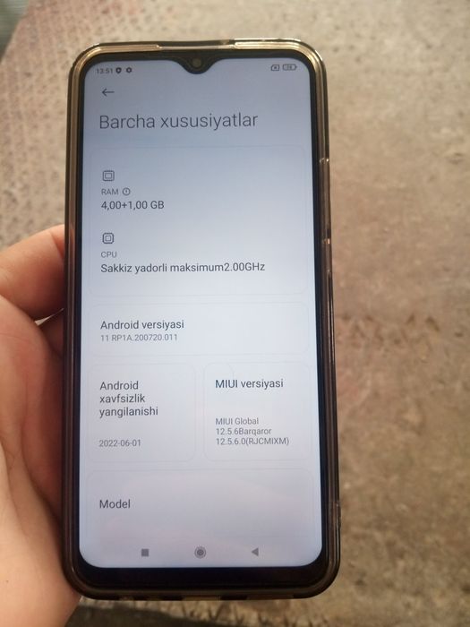 Redmi 9 xotira 64 sotiladi