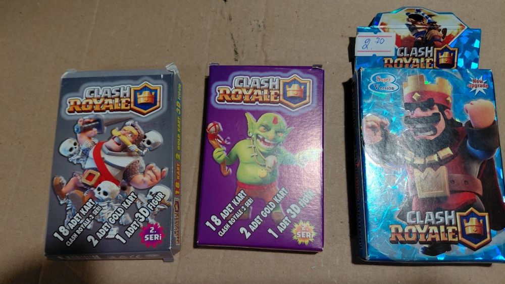 Карти за игра клаш роял.