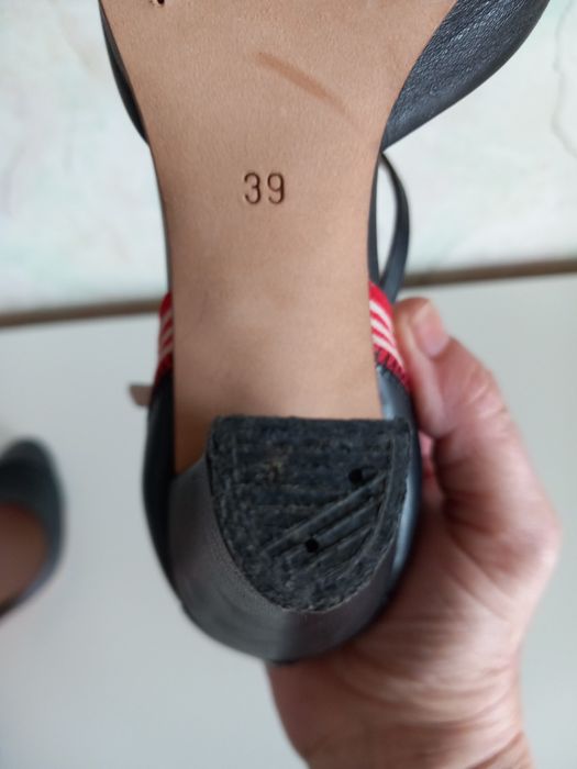 Кожени обувки с ток Tommy Hilfiger