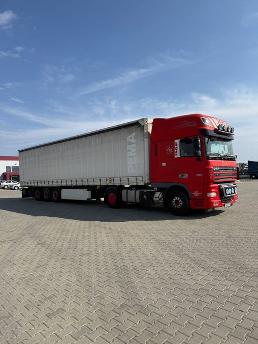 Vând daf xf 105 si semiremorca schmitz