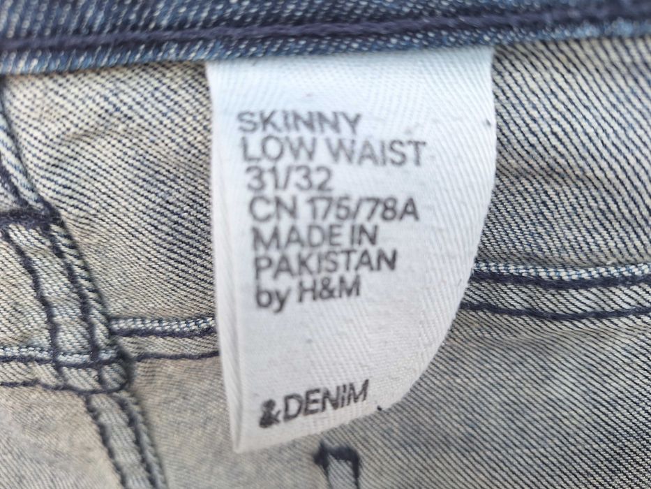 **HM Denim | talie 86 cm | pantaloni jeans, barbat | 40 | M