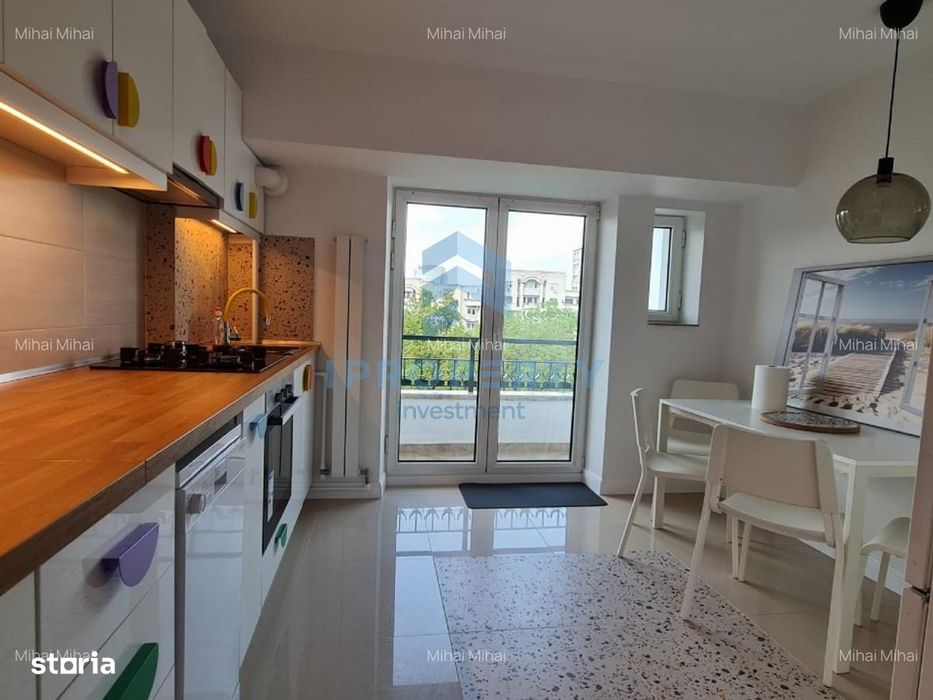 2 Camere Bd Unirii Modern etaj 6/7 Mobilat Complet