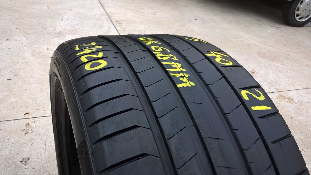 Doua anvelope vara 315 40 21 pirelli p zero MO profil 6,8 mm dot 2420