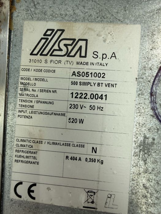 Професионален иноксов фризер