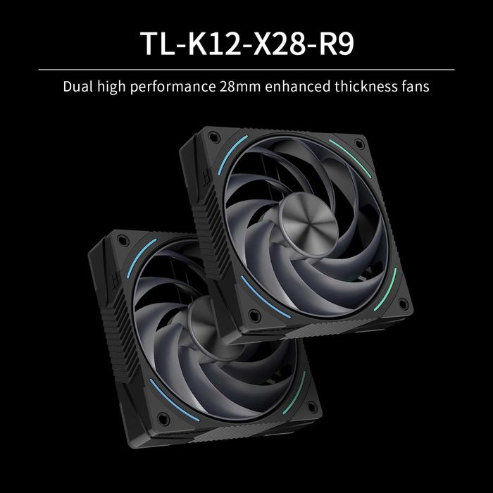 Cooler procesor aer CPU PC Desktop Thermalright Phantom Spirit 120 Vision EVO 7 Conducte Ecran Magnetic de 3,95’’ AMD AM4/AM5 Intel LGA1700/1851/115x