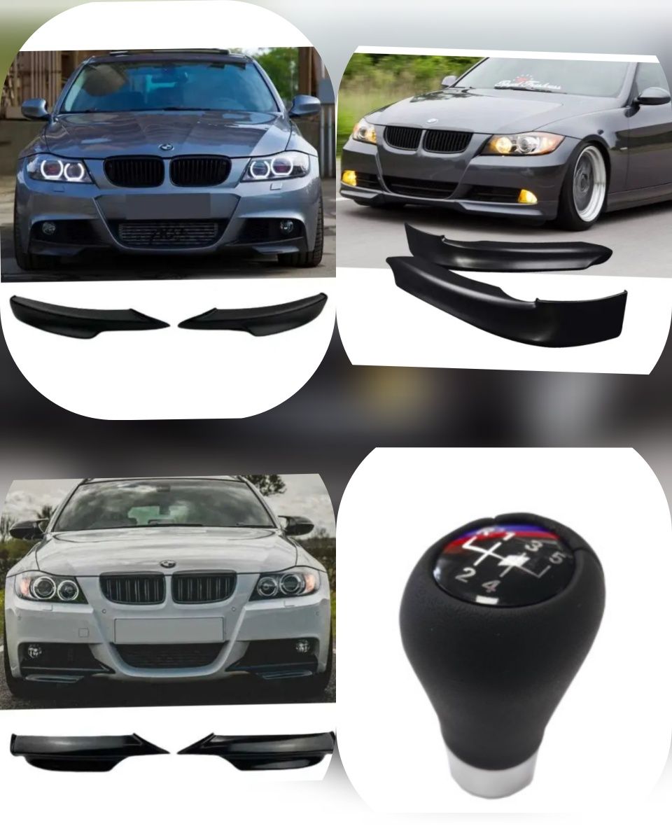 Добавки за BMW БМВ Е90 Е91 E92 E93 - Лип Спойлери (НОВИ БОЯДИСАНИ) гр ...