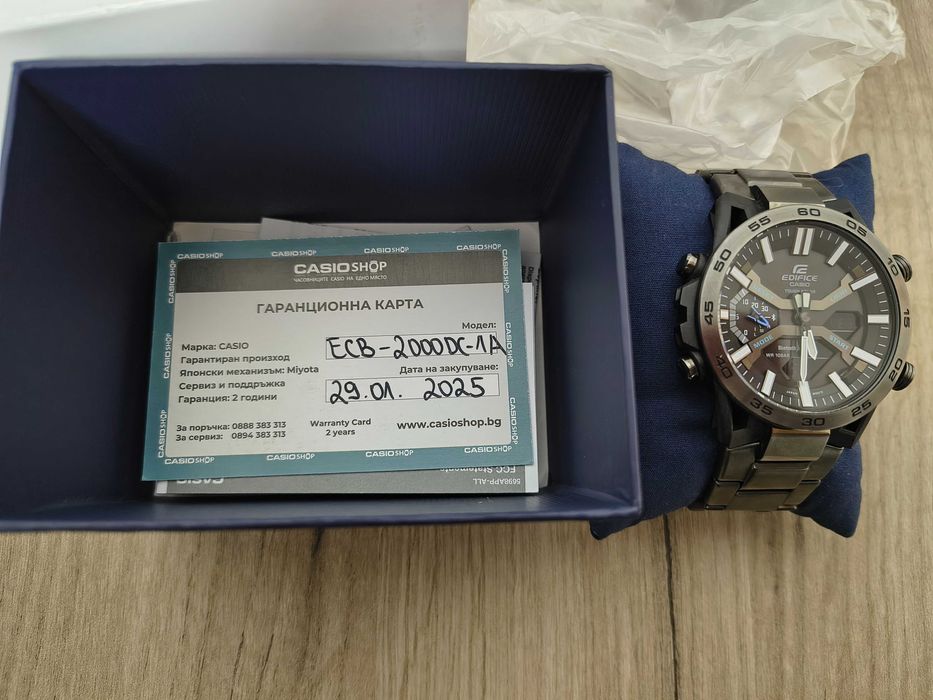 Casio Edifice с гаранция