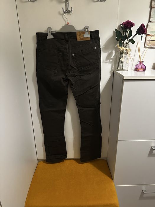 Pantaloni bărbătești maro închis Bigotti mărimea 29/34
