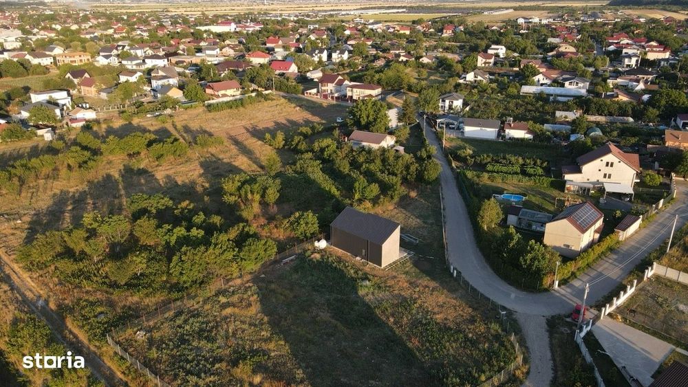 Teren intravilan Tamasi - Corbeanca 922 mp - toate utilitatile - 2 str