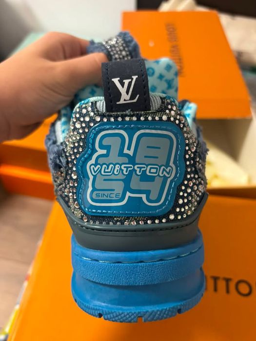 LV Skate Sneakers Blue