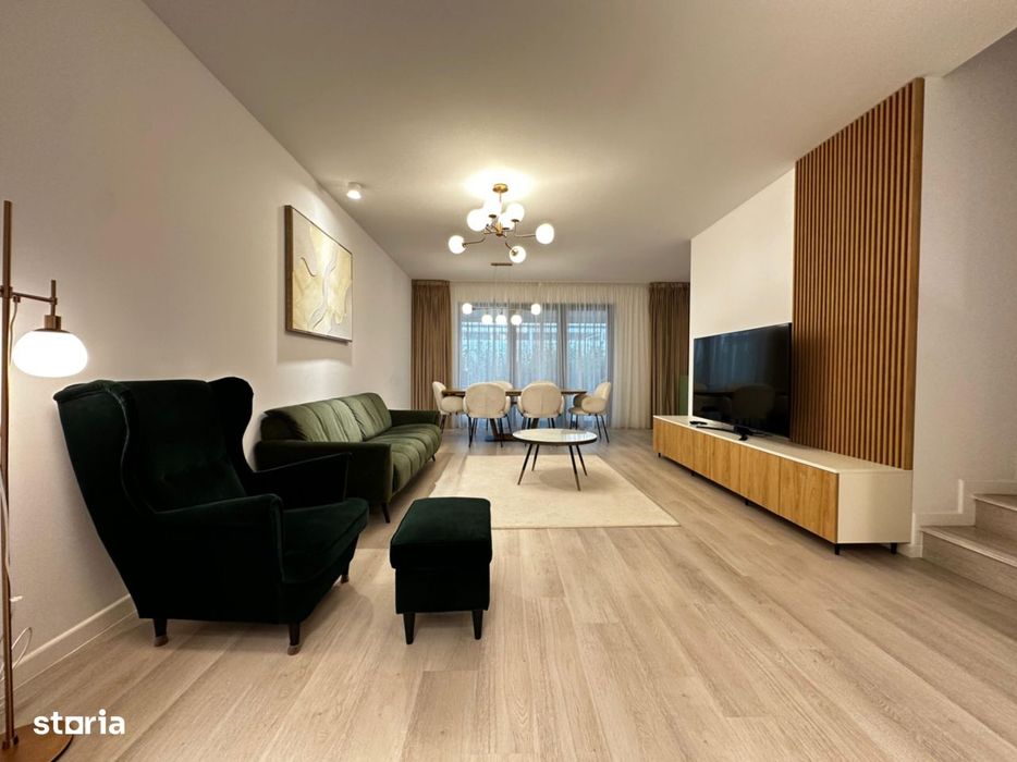 Casa De Inchiriat | Lux | 5 Camere | 4 Bai | 2 Parcari | Nou