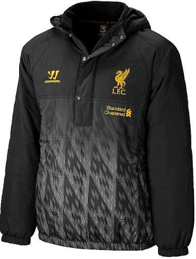 Warrior x Liverpool Padded Jacket-пригинално мъжко яке