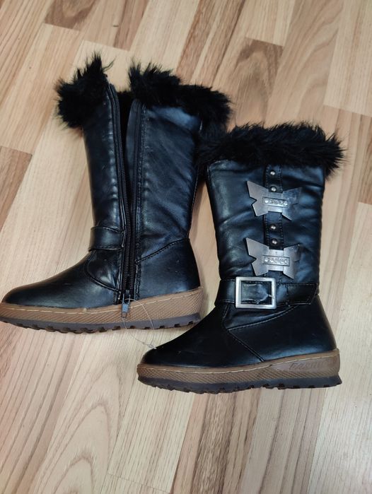 Cizme îmblănite fetițe