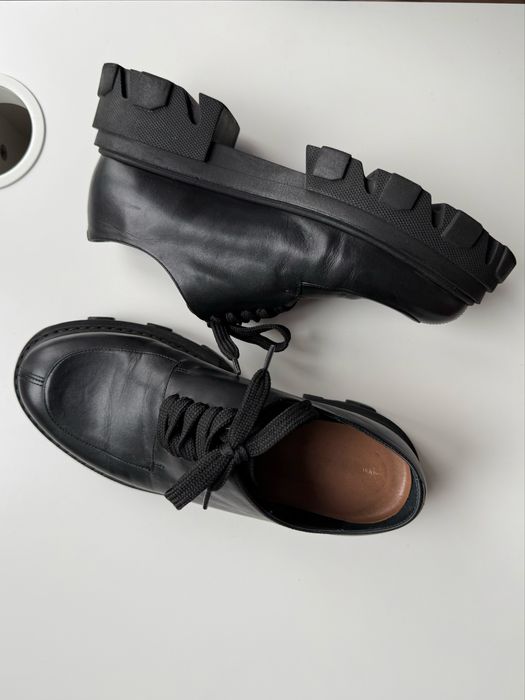 Кожаные ботинки Jonak 37р черные