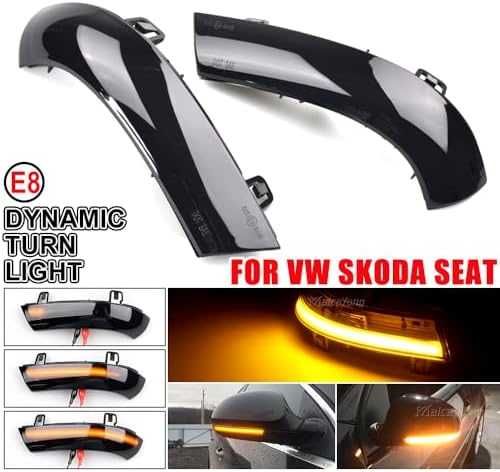 Динамични LED мигачи за странични огледала VW Golf 5 Passat B6